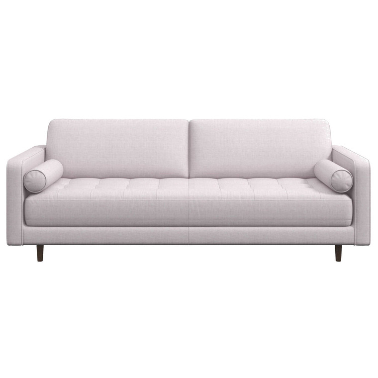 Antony Mid-Century Modern Beige Linen Sofa