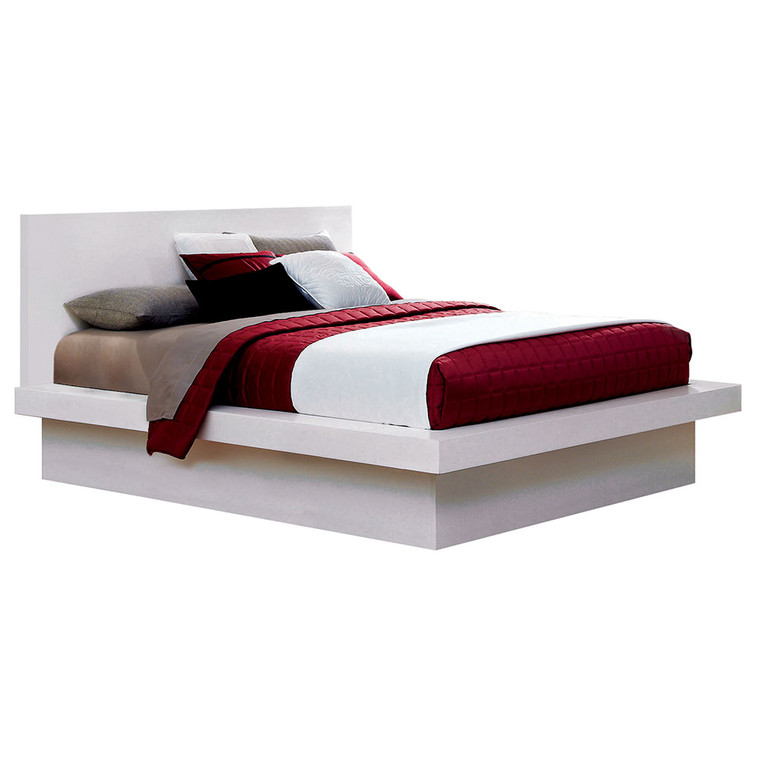 Jess Platform Bed | White