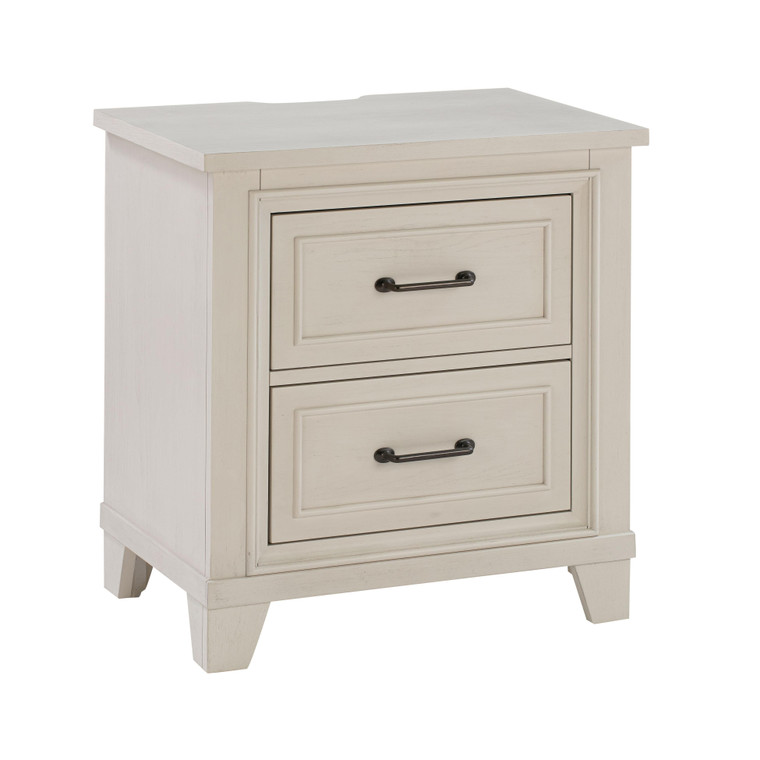 Montauk Weathered White Nightstand