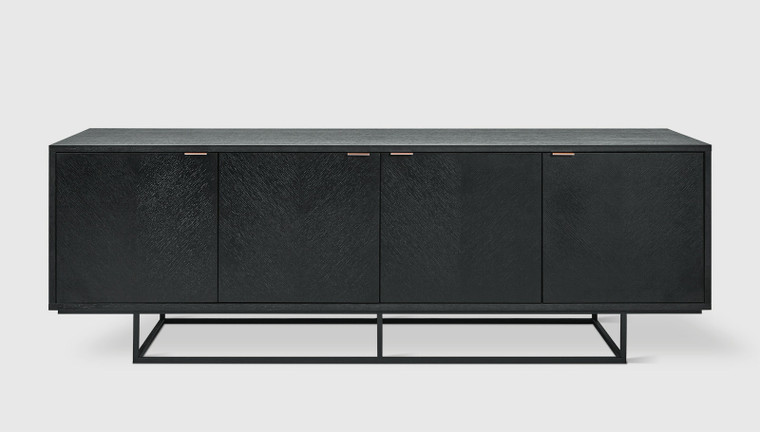 Myles Credenza Black Oak