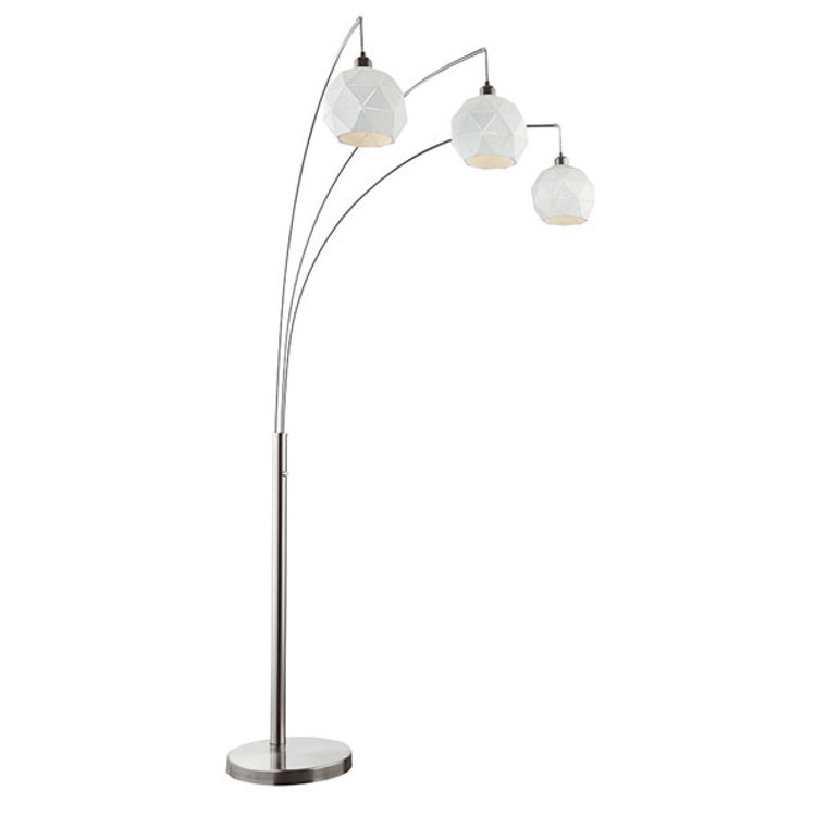 Panda 3-Light Arc Floor Lamp