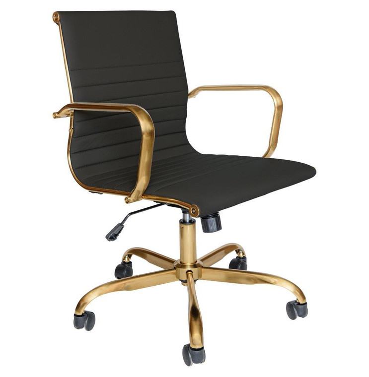 Harrisburg Office Chair With Gold Frame