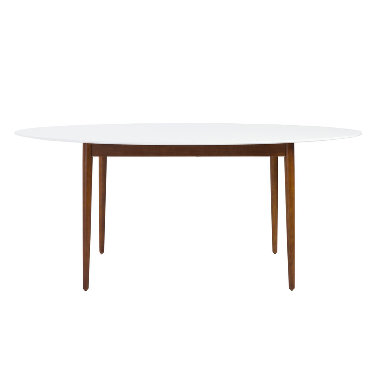 Manon Oval Dining Table | White