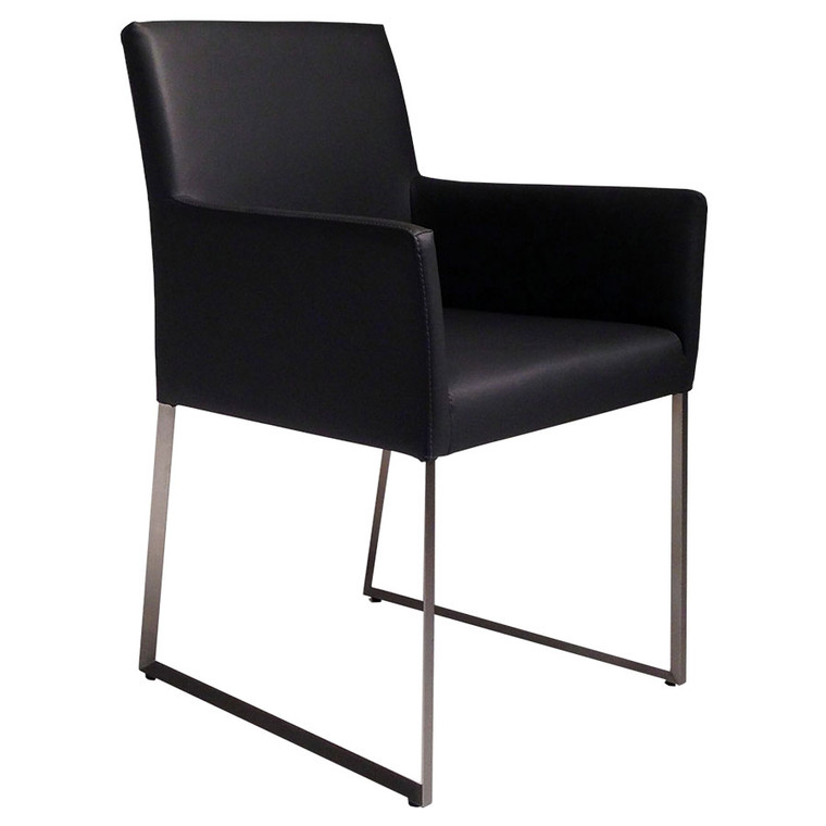 Tobias Arm Chair | Black