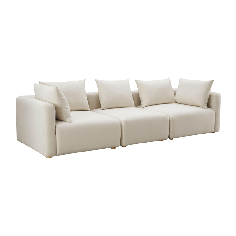 Harbor Cream Linen Sofa