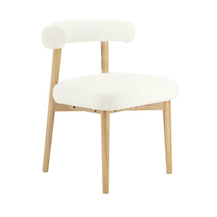 Spark Cream Boucle Side Chair