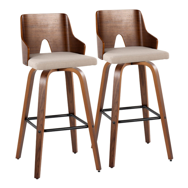 Aria 30" Fixed-Height Barstool |  Set Of 2