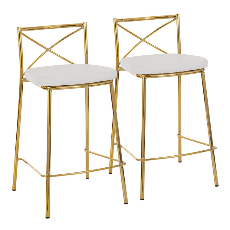 Modern Charlize Counter Stool |  Set Of 2