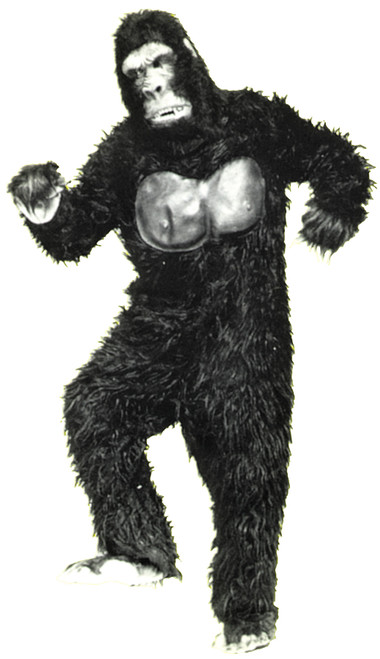 Morris Costumes Gorilla Economy Costume