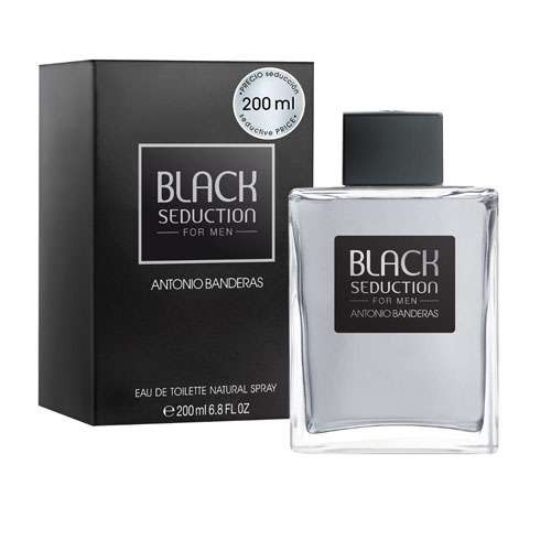ANTONIO BANDERAS BLACK SEDUCTION MEN 6.7 OZ EDT SP / 8411061081259