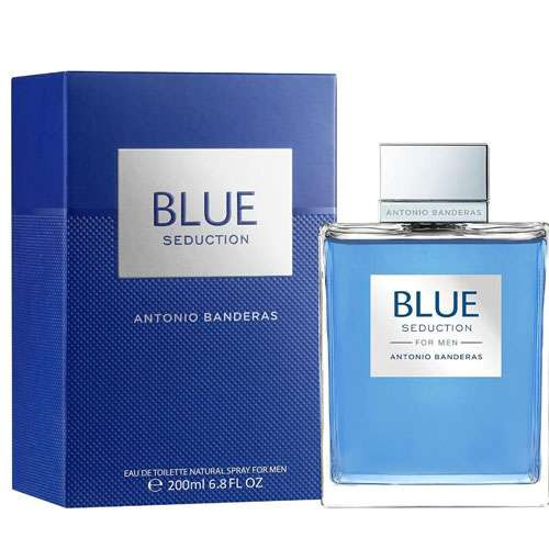 ANTONIO BANDERAS BLUE SEDUCTION FOR MEN 6.7 OZ EDT SP / 8411061081563