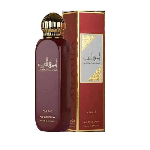 ALL OVER BODY SPRAY ASDAAF AMEERAT AL ARAB WOMEN  5.0 OZ SP / 6290362345015