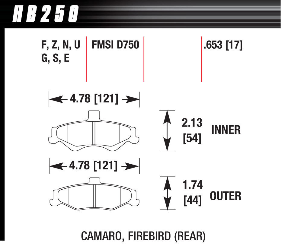 Performance Street Brake Pads (4)