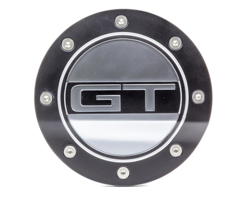 Fuel Door Mustang Silver /Black 15-   Mustang