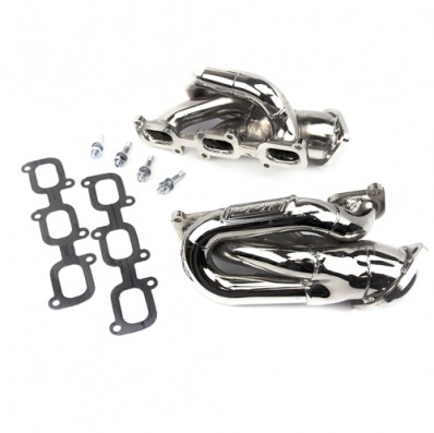 1-5/8 Shorty Headers 11-14 V6 Mustang Chrome