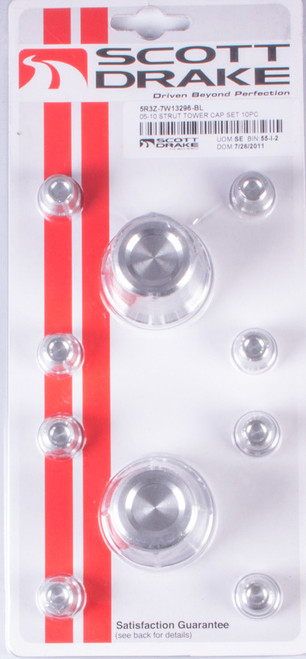Strut Tower Caps Billet 05-10 Mustang