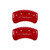11-   Challenger Caliper Covers Red