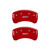 11-   Challenger Caliper Covers Red