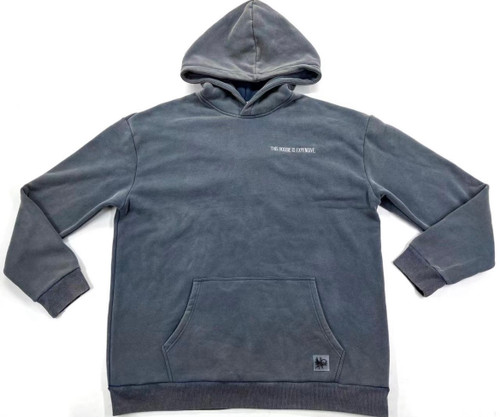 "Expensive" Heavyweight hoodie (indigo)