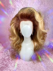 "UP & DOWN" READY 2 SHIP Sale - auburn rooted lush ash blonde. EXTRA full density.  "UP & DOWN" READY 2 SHIP Sale - auburn rooted lush ash blonde. EXTRA full density.