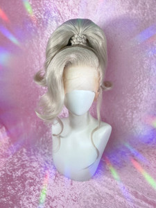 "UP & DOWN" READY 2 SHIP Sale - silver fox cutesy & Demure all up ponytail  "UP & DOWN" READY 2 SHIP Sale - silver fox cutesy & Demure all up ponytail