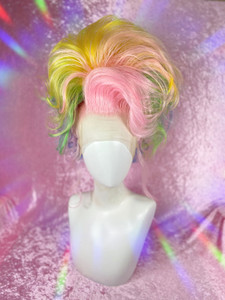 READY 2 SHIP "Start of Silly season" Sale - "Sunshine & lollipops" - fun pastel mix with modern curl in fab updo