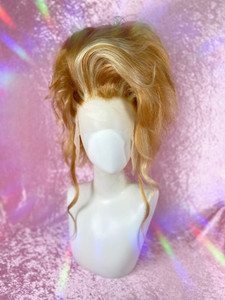 READY 2 SHIP "Start of Silly season" Sale - "Butterscotch Finger do" - lush fluffy updo in caramel blonde mix. 