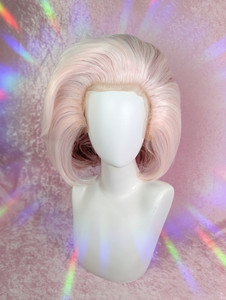 Ready 2 SHIP! Pre-loved by Esther - Wigs By Vanity 90's Bob in "Sugar Berry" Brushed up and styled.   Ready 2 SHIP! Pre-loved by Esther - Wigs By Vanity 90's Bob in "Sugar Berry" Brushed up and styled.