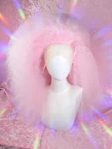 Ready 2 SHIP Hallows Eve Sale! - "GLOW-IN-THE-DARK" pink crimped