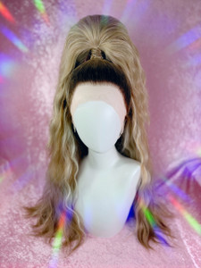 Ready 2 SHIP HAPPY PRIDE sale! - "Beachy Babe" - lush beach wave mixed blonde in slick high pony (high density)