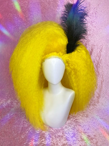 “Somebody Stop me!” - READY 2 SHIP (used once, lace cut, never glued feathers not included, unless you want them) “Somebody Stop me!” - READY 2 SHIP (used once, lace cut, never glued feathers not included, unless you want them)