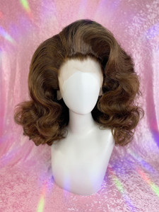 Ready 2 Ship - "Designing Woman" - Big lush chocolate Brown