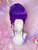 READY 2 SHIP - "Purple people Eat Her!" - Fab and HUGE purple tinsel updo. 