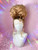 READY 2 SHIP Sale - "Im rooted!" Gorgina rooted light brunette fluffy updo with set solid face framing fringe. 