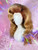 READY 2 SHIP "Start of Silly season" Sale - "Gingerbread lady" - beautiful auburn rooted dark blonde, SUPER HIGH density set and style up big and Lush (1 wig feels like a double stack)
