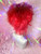 READY 2 SHIP Mini New Year Sale - "Pink Summer sunset" - high density multi tonal pink to red ombre in fab huge updo