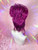 READY 2 SHIP MidSumma Sale - "Magenta she betta up do" - dark rooted bright magenta in a fab updo
