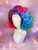 READY 2 SHIP MidSumma Sale - "Rainbow Dolly" - vibrant rainbow mix styled up big and classic