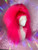 READY 2 SHIP MidSumma Sale - "HOT HOT HOT PINK" - lush and HUGE neon pink crimped texture ponytail