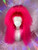 READY 2 SHIP MidSumma Sale - "HOT HOT HOT PINK" - lush and HUGE neon pink crimped texture ponytail