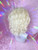 READY 2 SHIP Mardi Gras Sale - "Blondie!" - platinum blonde corkscrew curl swooped rock chick