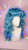 READY 2 SHIP Happy Esther SALE! - Big Blue mix with slicked side styled long and lush
