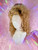 Ready 2 SHIP Tail Sale! - "back to the 80's" - dark/strawberry blonde half up high ponytail with lush volumous ringlets. 