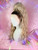 Ready 2 SHIP HAPPY PRIDE sale! - "Beachy Babe" - lush beach wave mixed blonde in slick high pony (high density)