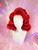 Ready 2 SHIP HAPPY PRIDE sale! - "Big Red!" - luscious Ariel red in a big vintage style.