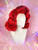 Ready 2 SHIP HAPPY PRIDE sale! - "Big Red!" - luscious Ariel red in a big vintage style.