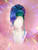 Ready 2 SHIP HAPPY PRIDE sale! - "Mermaid she betta updo!" - gorgeous multi colour ombre in lush sculpted updo