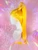 Ready 2 SHIP! Double & Tails Sale - "Moon Prism POWER! " - All slicked up 40 inch ponytail in Yellow with set solid wiggly details.