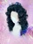 Ready 2 SHIP!  The Dolly Collection - "Dolly in Black" Lush vintage dolly in jet black