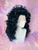 Ready 2 SHIP!  The Dolly Collection - "Dolly in Black" Lush vintage dolly in jet black
